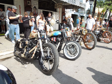Poker Run 2012 photo - Duval Street, Key West